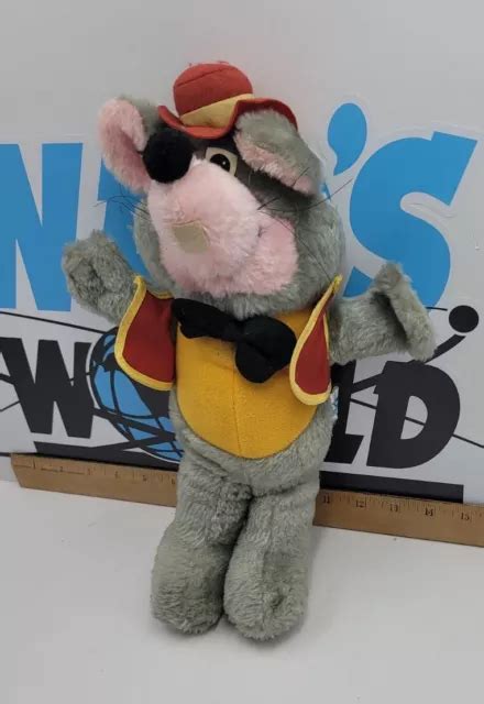 VINTAGE 1980S SHOW Biz Pizza Time 13 Chuck E Cheese Plush Doll