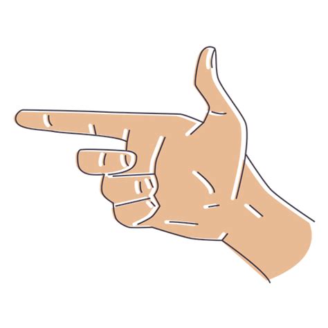 Hand Gesture Fingers Illustration Png And Svg Design For T Shirts