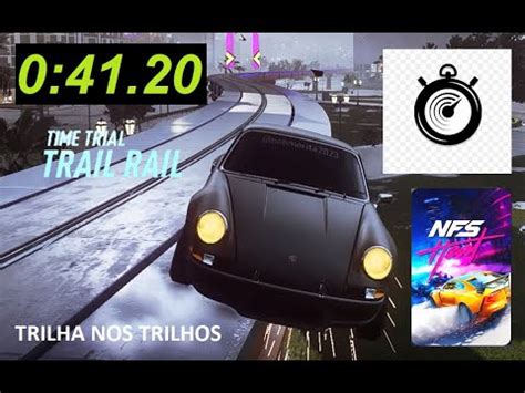 NFS Heat TIME TRIAL TRAIL RAIL 0 41 20 PC Teclado Trilha Nos