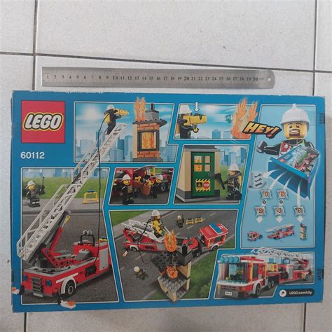 Lego City Fire Engine 60112 Fire Truck Hobbies And Toys Toys And Games On Carousell