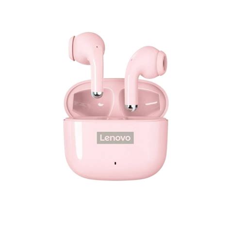 Audífonos Lenovo Lp40 Pro Tws Auriculares Bluetooth 51 Earphone Color Rosa