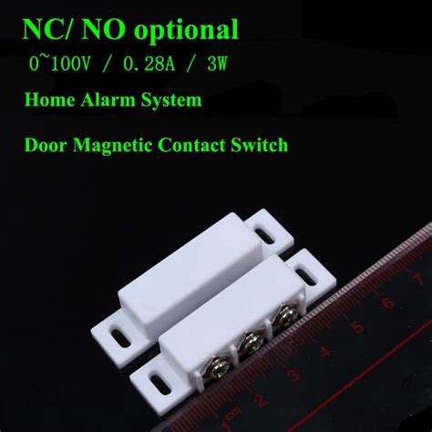 Nc And No Two Kinds Type Wired Metal Roller Shutter Door Magnetic