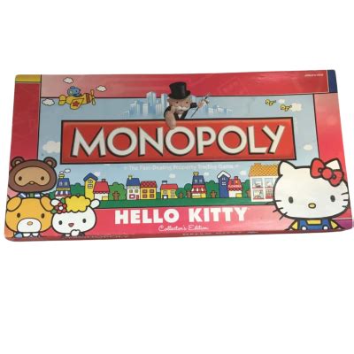 Hello Kitty Monopoly Board Game