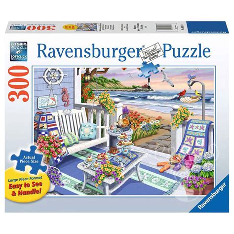 Ravensburger Seaside Sunshine Large Format Puzzle 300pcs Puzzles Canada