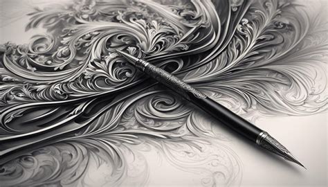 Pointed Pen Precision: The Art Of Fine Lines