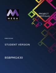 Guide To Project Portfolio Management In Bsbpmg Course Course Hero