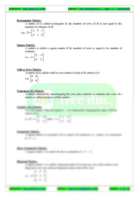 Solution Math Matrices And Determinants Overview Studypool