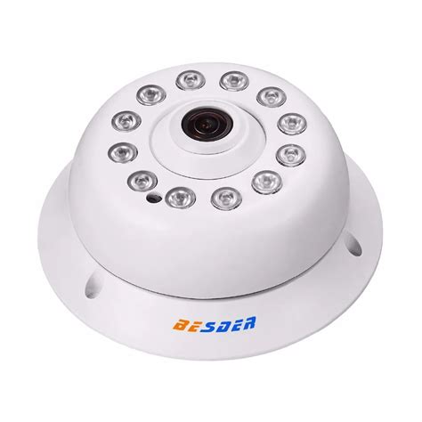 BESDER Fisheye Ip Camera 720P 1080P DC 12V 48V POE IEEE 802 3af