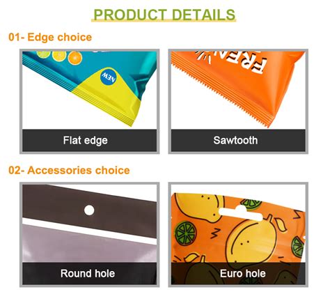 Custom Printed Edible Snack Food Packaging Pillow Pouches Empty Plastic