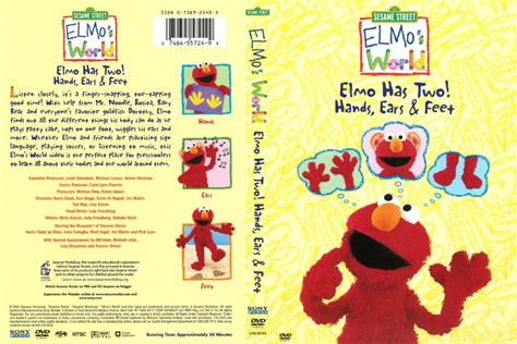 Elmo's World: Elmo has Two! Hands, Ears & Feet (2004) R1 DVD Cover ...