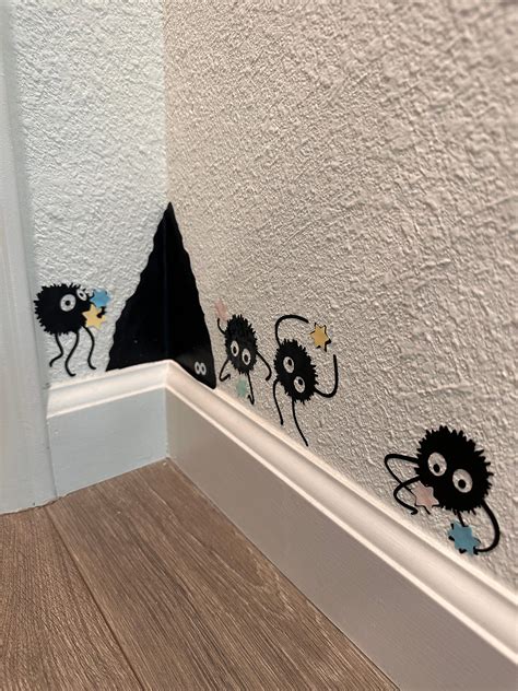 Vinyl Soot Sprite Wall Decals Etsy Canada