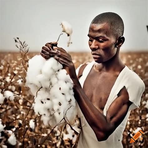 Black Men Collecting Cotton