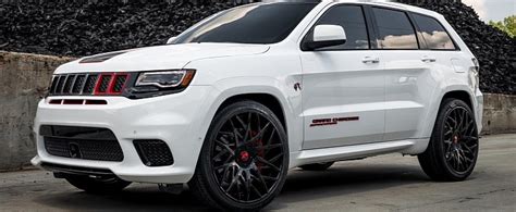 Jeep Trackhawk RS Edition Looks All Satin White And Black Suede It S