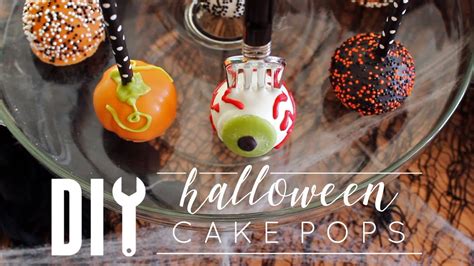 How To Make Halloween Cake Pops Youtube