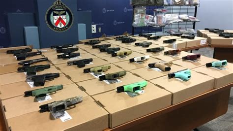 Police Seize 78 Guns To Lay More Than 1 000 Charges After Street Gang