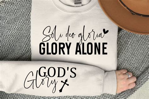 Soli Deo Gloria Glory Alone Svg Graphic By Delartcreation · Creative