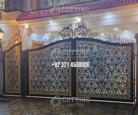 Gate Design Laser Cutting And Engraving Cnc Plasmacutting Metal