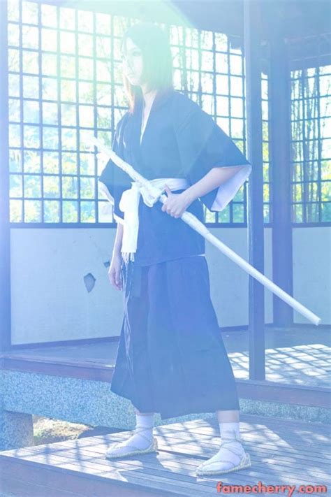 Cosplay Photoshoot Bleach Kuchiki Rukia Soul Reaper Featuring