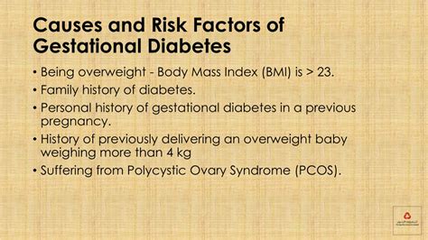 Ppt Gestational Diabetes Causes And Risk Factors Of Gestational Diabetes Powerpoint