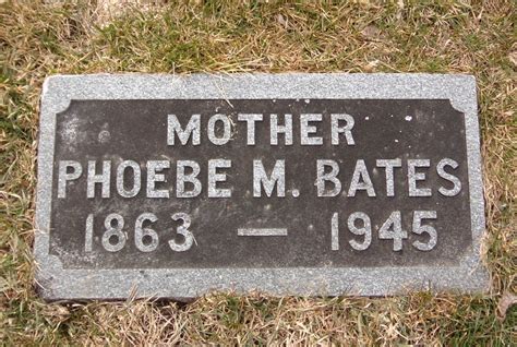 Phoebe M Buss Bates 1863 1945 Memorial Find A Grave