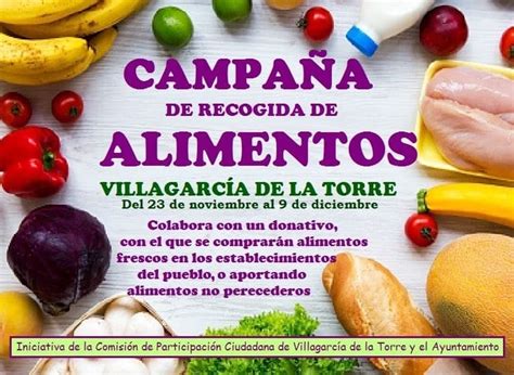 Recogida de Alimentos de Villagarcía de la Torre Gracias Zafra