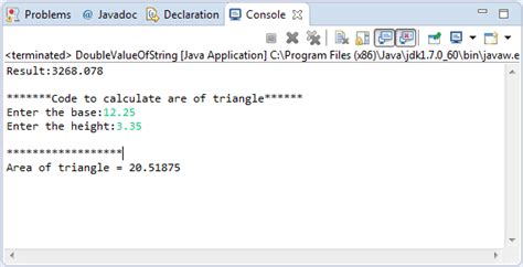 Java Double ValueOf String S Method Example