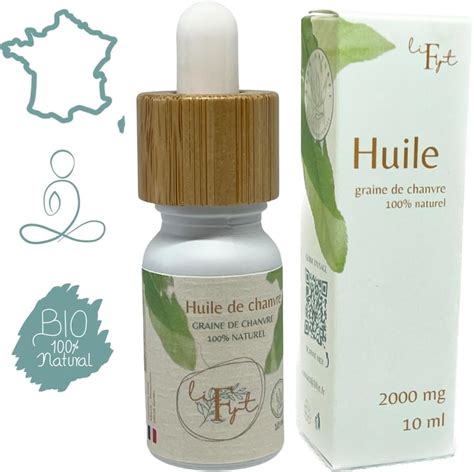 Huile CBD 20 Bien Etre Produit 100 Naturel Fabriqué en France