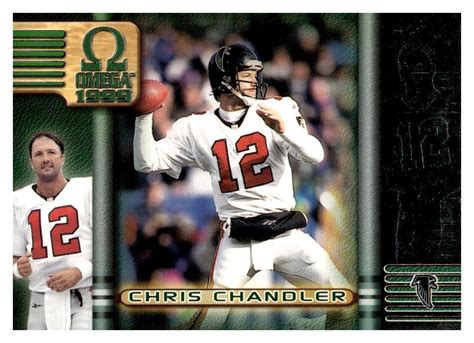 1999 Pacific Omega 11 Chris Chandler Falcons Ebay