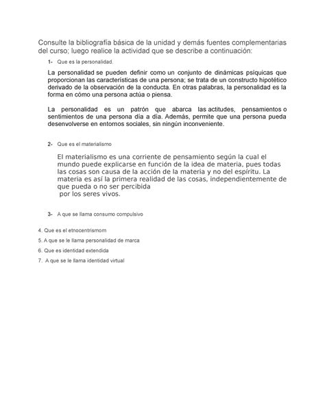 Consulte La Bibliograf A B Sica De La Unidad Y Dem S Fuentes