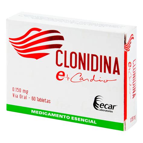 Clonidina 0150 Mg Ecar Caja X 60 Tabletas Farmaexpress
