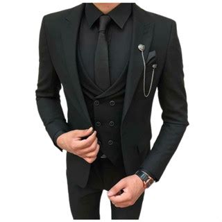 Terno Slim Masculino Completo De Luxo Paletó e Calça Shopee Brasil