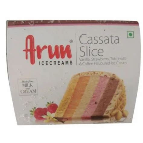 Arun Cassata Slice Ice Cream, Packaging Size: 150 Ml at ₹ 50/pack in Pune