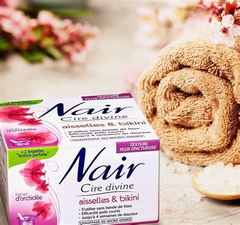 K Zone NAIR Cire Divine aisselles bikini à lExtrait dOrchidée