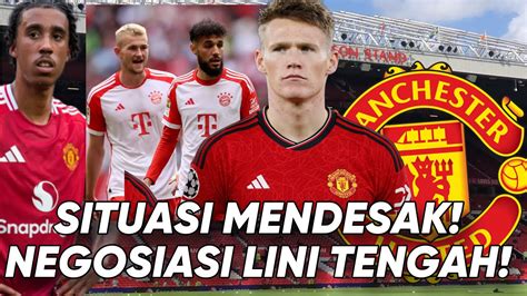 Info Transfer Manchester United Situasi Belakang Mendesak Negosiasi