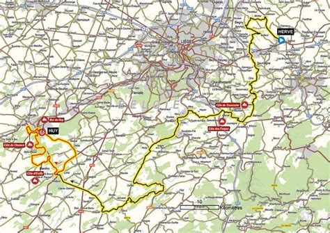 Pros Fl Che Wallonne Le Parcours Les Engag S Les Favoris