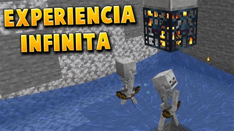 🔥 Granja De Experiencia Con Spawner De Esqueletos Para Minecraft Java Y