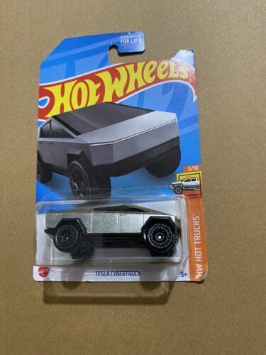 Hot Wheels Tesla Cybertruck Silver Hw Hot Trucks