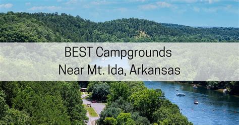 The Best State Parks in Arkansas for Camping - All About Arkansas