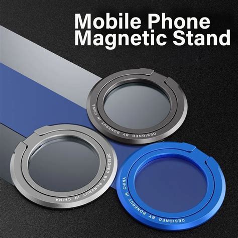 Magnetic Finger Ring Holder For MagSafe Phone Smartphone Accessories