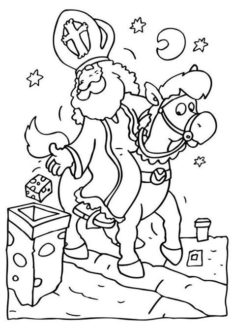 Malvorlage Sankt Nikolaus Ausmalbild 6545 Coloring Pages Saint