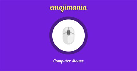 🖱 Computer Mouse emoji Copy & Paste - Emojimania