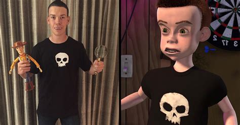 Will Poulter Dresses As Sid From Toy Story For Halloween | 22 Words