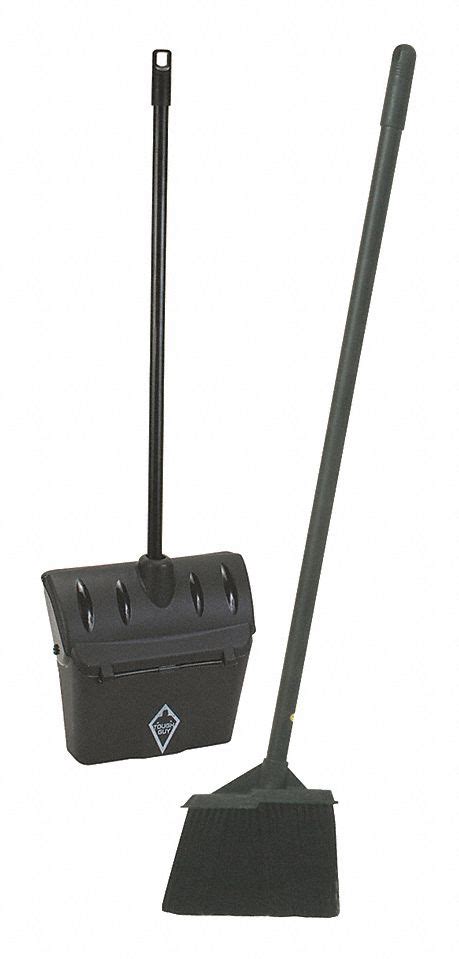 Tough Guy Lobby Broom And Dust Pan 5 7 8 In Sweep Face 31 In Broom Handle Lg Acme Thread