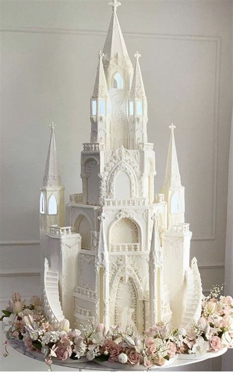 Pin By Eden Lecea On Cake Designs And Inspo Castle Wedding Cake