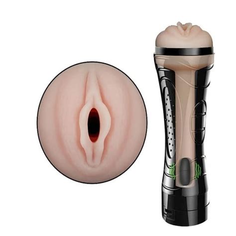 Masturbador Lanterna Formato Vagina Vibrador Interno 7578 Aroma