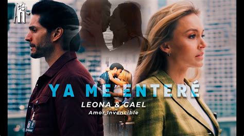 Leona Gael Ya Me Enter Amor Invencible Youtube Music