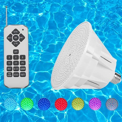 IP68 120V 12V RGB PAR56 LED Swimming Pool Light 18W Bulb China