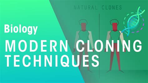 Modern Cloning Techniques Genetics Biology Fuseschool Youtube