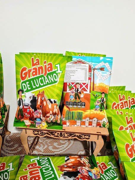 Chip Bag La Granja De Zenon Mirian Dulce Golosinas