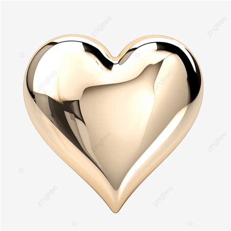 3d Gleaming Heart Shape Illustration Symbolizing Love And Passion Heart Love Valentine Png